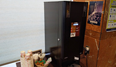 欢迎咖啡：利用时间：22在00/6:30-10:00大厅在15:00～准备了dotoru的欢迎咖啡(自助)。请享受正式的露天焚烧焙煎的香味高的咖啡。